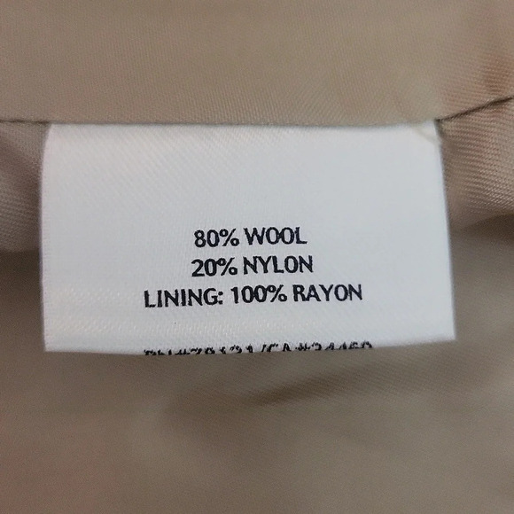 Eileen Fisher Wool Ivory Jacket Blazer Lined Collared Womens Size Medium - Picture 4 of 8